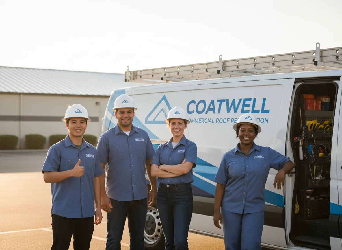 Commercial roof coating company in Hiram, GA